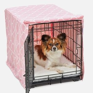 New in Package New World Pink Dog Cat Crate Cover 24”